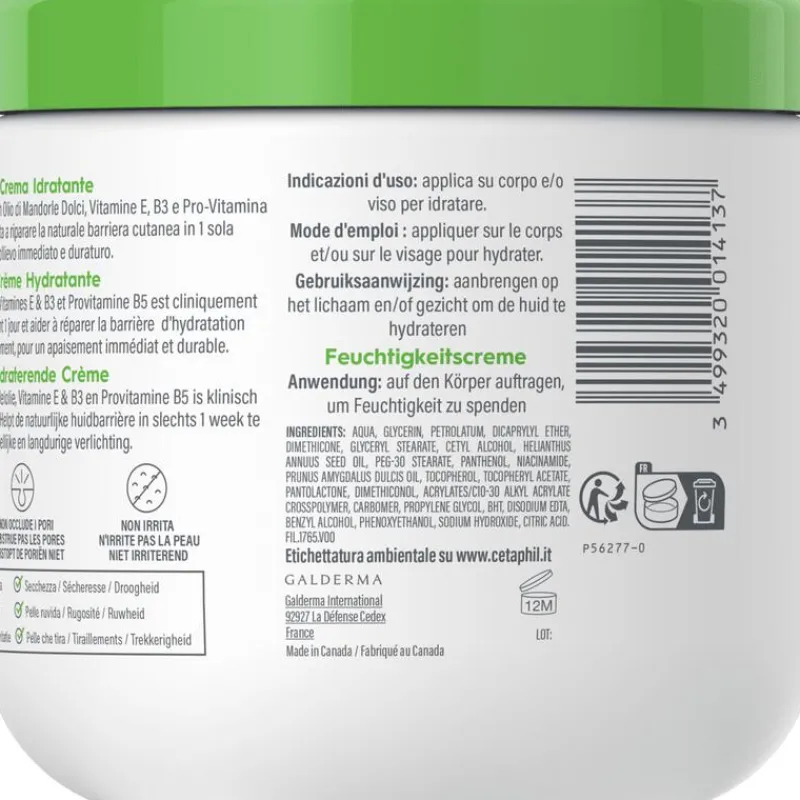 Cetaphil Hydraterende Creme 450 GR