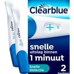 Clearblue Snelle Detectie Zwangerschapstest 2 Stuks