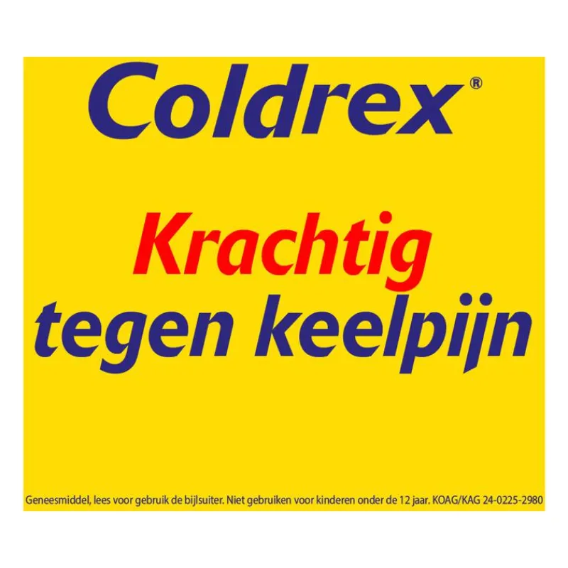 Coldrex Keelpastilles 12 Stuks
