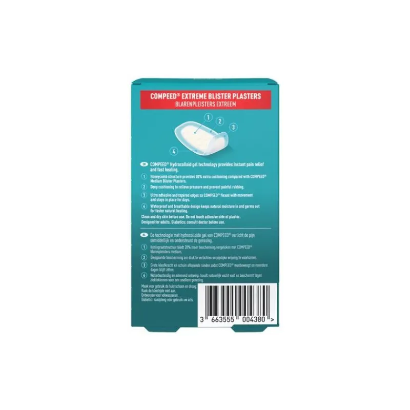 Compeed Blarenpleister Extreme 6 stuks