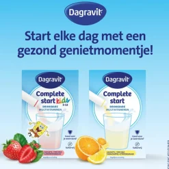 Dagravit Complete Start Kids Multivitamine Citroen 30 stuks