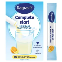 Dagravit Complete Start Kids Multivitamine Citroen 30 stuks