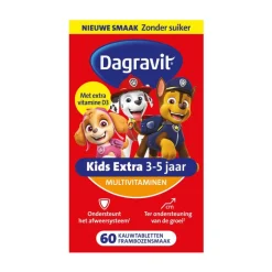 Dagravit Kids Multivitaminen Gummies Xtra 3-5 jaar 60 stuks