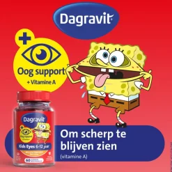 Dagravit Kids Multivitaminen Gummies Xtra + Eyecare 6-12 jaar 60 stuks