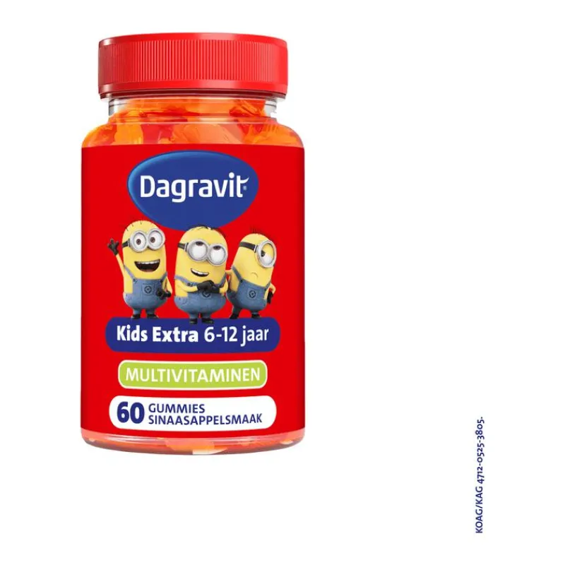 Dagravit Kids-Xtra Vitaminions 6-12 jaar 60 gummies