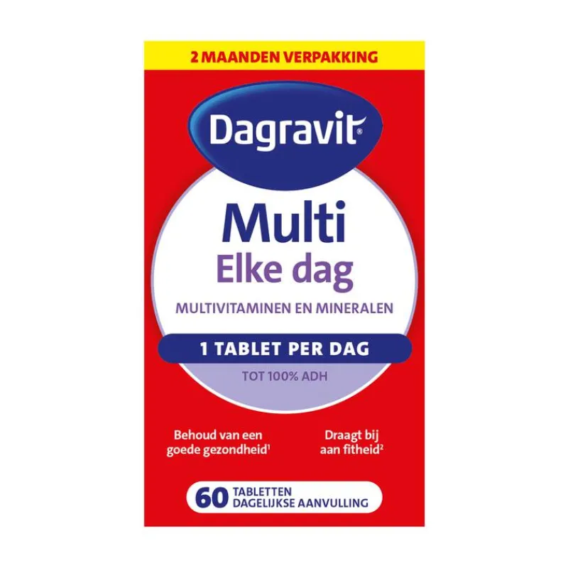 Dagravit Multi Elke Dag 60 stuks