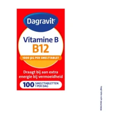 Dagravit Vitamine B12 1000μg 100 smelttabletten