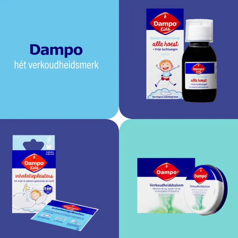 Dampo Kids Alle Hoest Nacht 100 ML