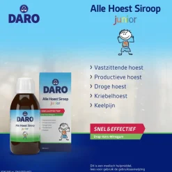 Daro Alle Hoest Siroop Junior 150 ML