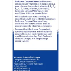Davitamon Compleet Weerstand Met Vitamine C & D 100 Stuks