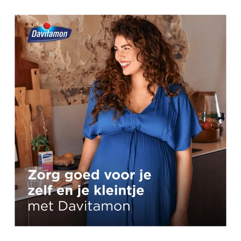 Davitamon Compleet Zwanger met Extra Foliumzuur en Vitamine D3 60 Tabletten