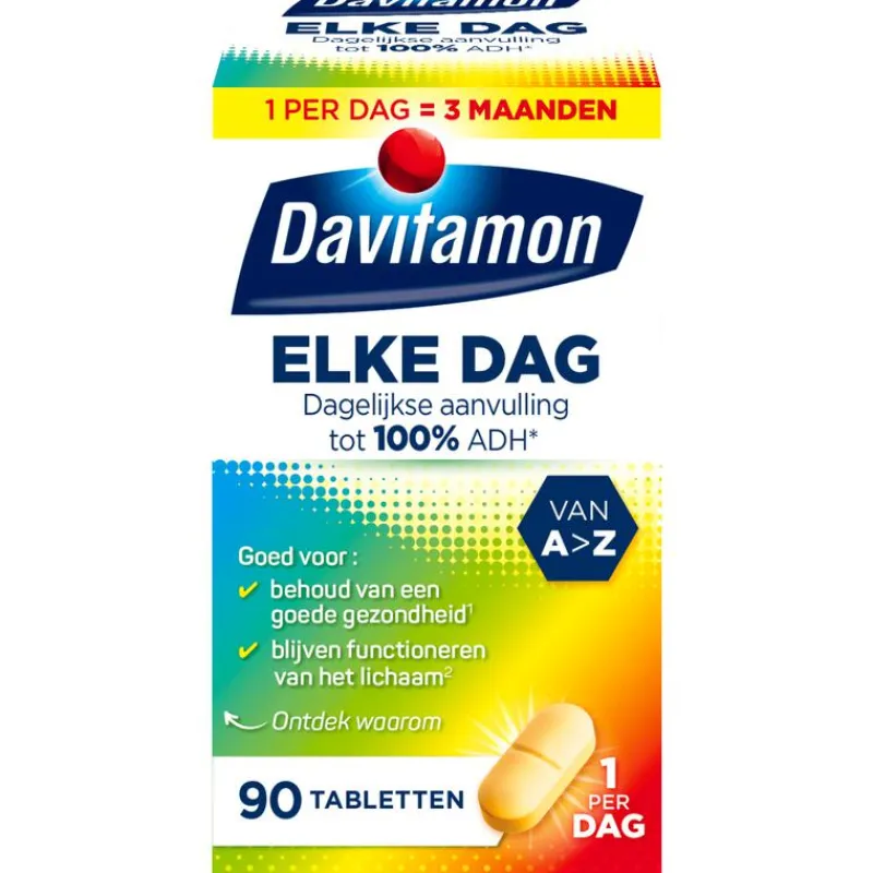 Davitamon Elke Dag Multivitamine 90 Tabletten