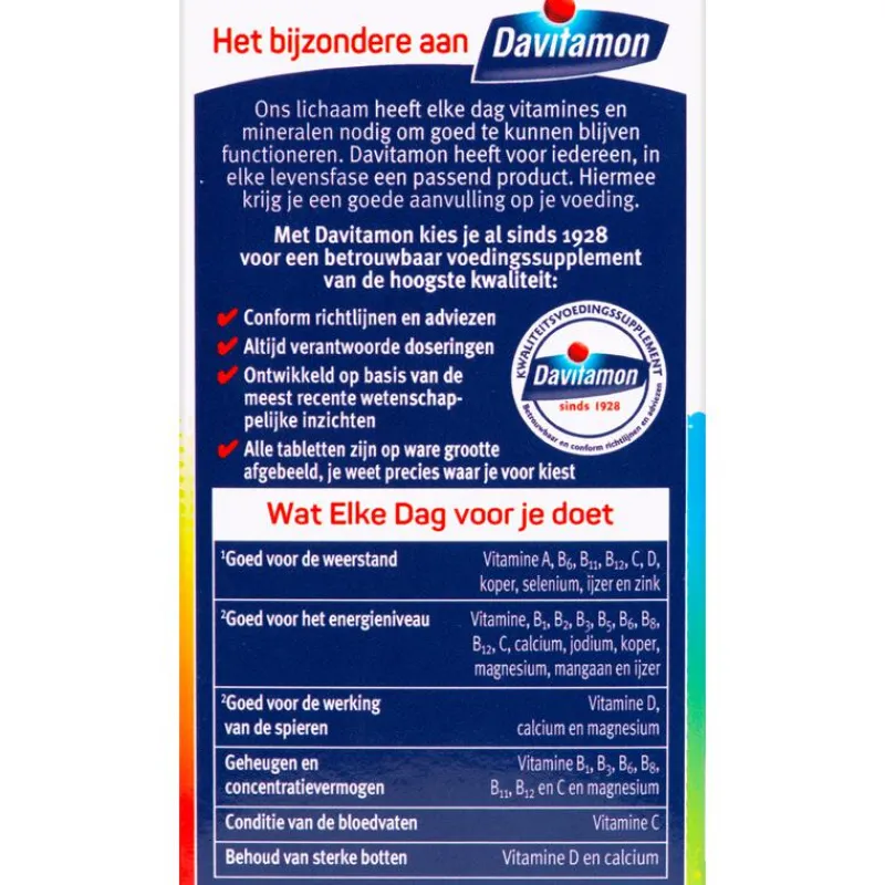 Davitamon Elke Dag Multivitamine 90 Tabletten