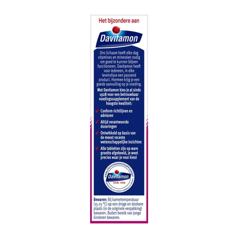Davitamon Foliumzuur met vitamine D - Zwanger