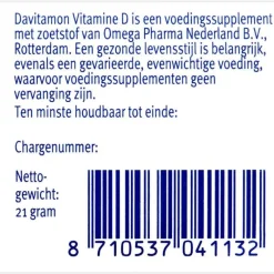 Davitamon Kind Vitamine D Smelttabletten Citroen