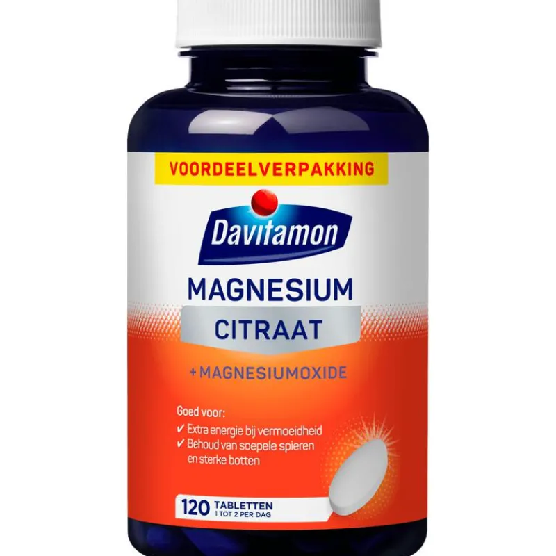 Davitamon Magnesium Citraat Tabletten 120 stuks