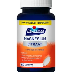 Davitamon Magnesium Citraat Tabletten 50+10 stuks