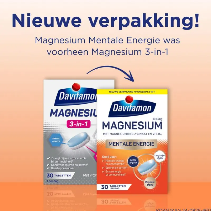Davitamon Magnesium Mentale Energie 30ST
