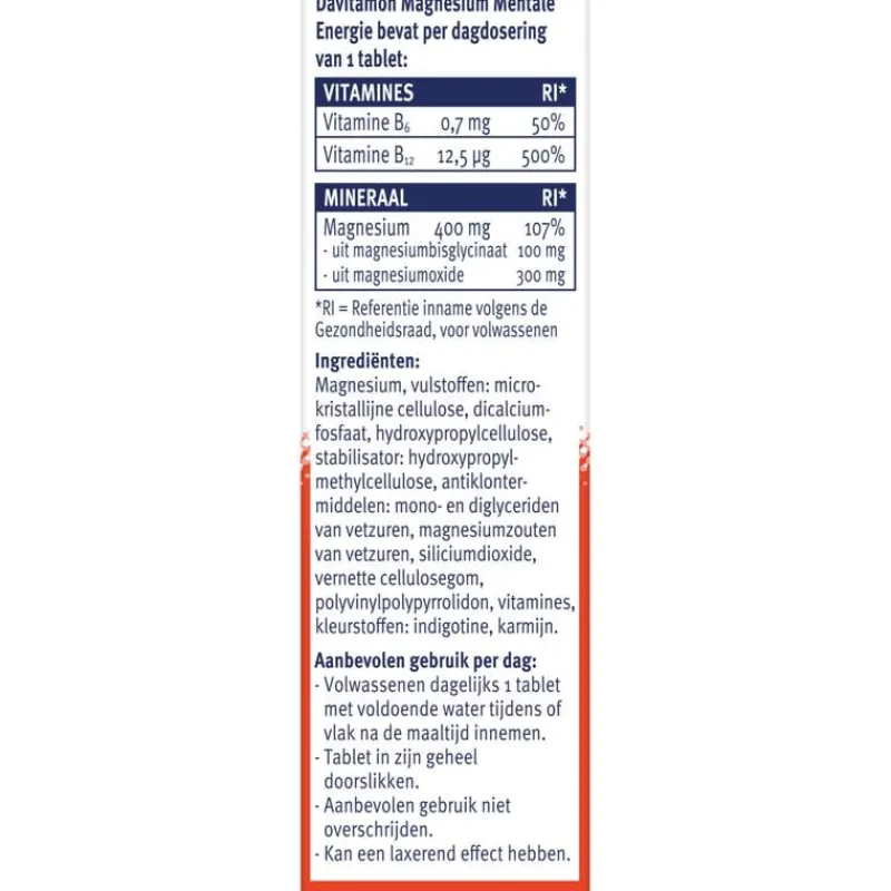 Davitamon Magnesium Mentale Energie 30ST