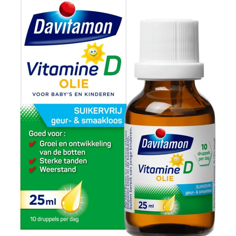 Davitamon Vitamine D Olie 25 ML