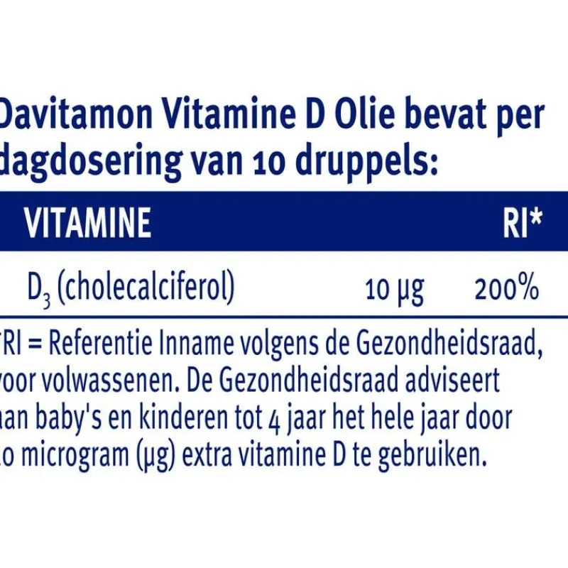Davitamon Vitamine D Olie 25 ML