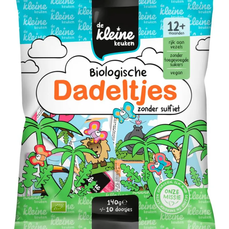 De Kleine Keuken Biologische Dadeltjes 140 GR