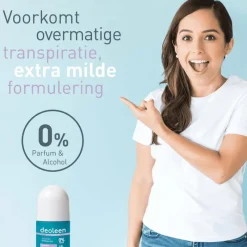 Deoleen Sensitive Anti-Transpirant Deodorant Roller 50 ML