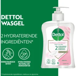 Dettol Hypoallergenic Sensitive Handzeep - 250 ML