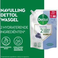 Dettol Pouch Lavander Navulverpakking - 500 ML