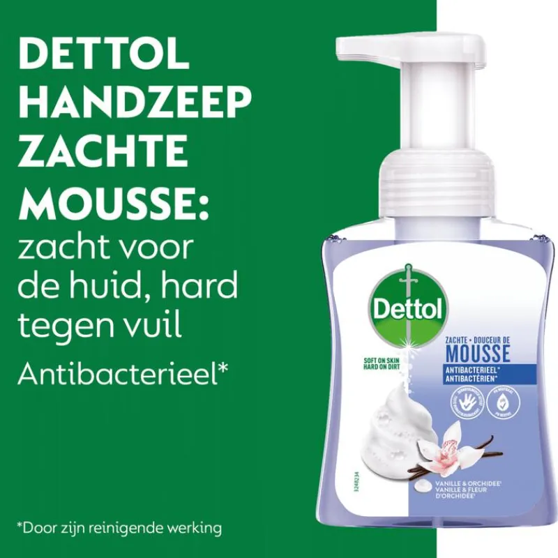 Dettol Touch of Foam Vanilla & Orchid Handzeep 250 ML
