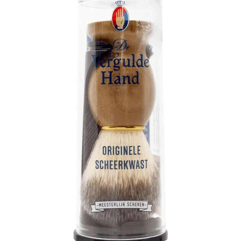 Heren Vergulde Hand De Originele Kappersscheerkwast