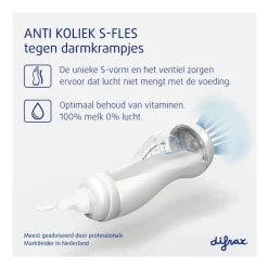 Difrax Anti-Colic S-Fles Trend