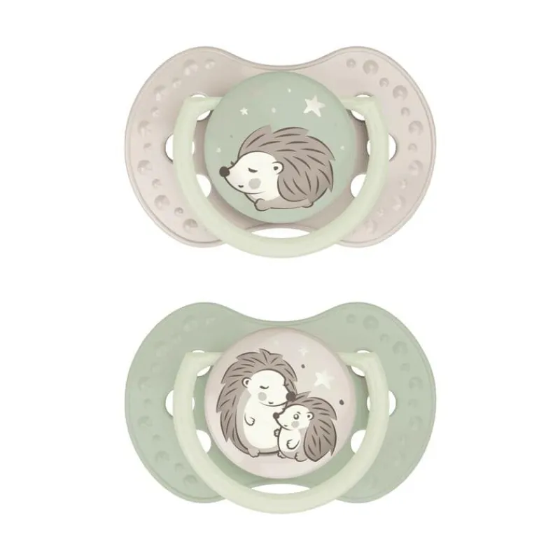 Difrax Dynamic Fopspeen 6-18M Night&Day unisex