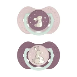 Difrax Dynamic Fopspeen 6-18M Night&Day Girl
