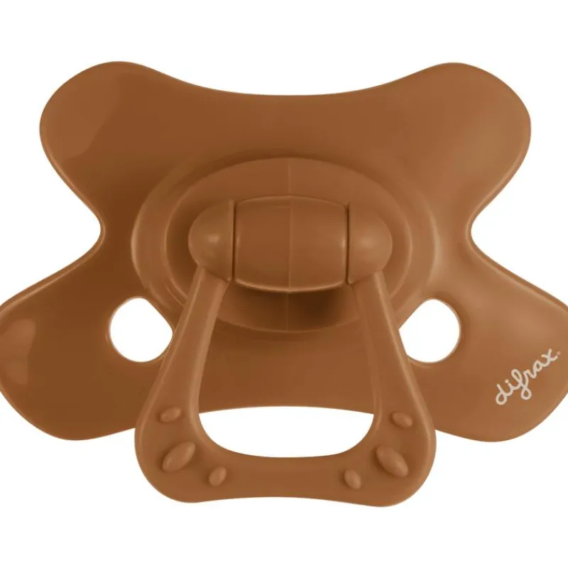 Difrax Fopspeen Natural 18+ Maanden Bruin BPA-vrij