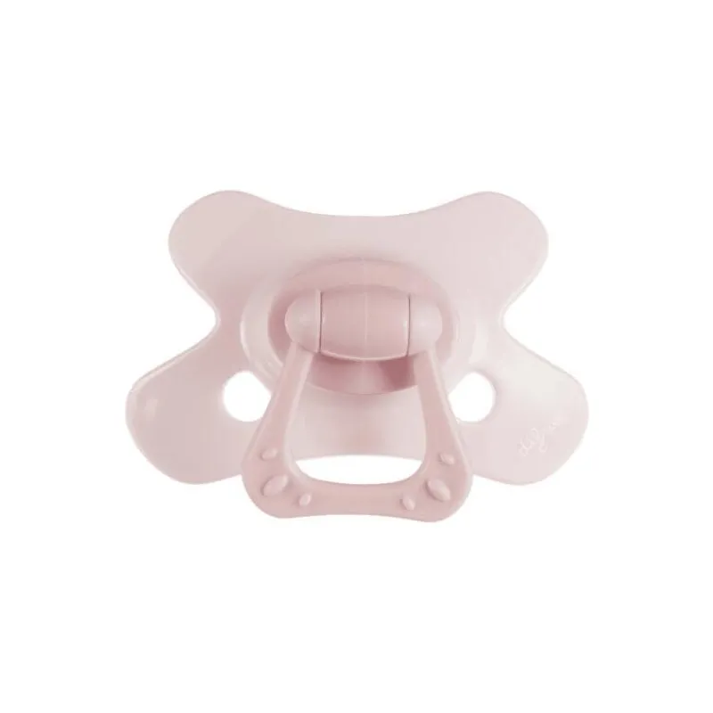 Difrax Fopspeen Naturel Pink Opal 18 Maanden