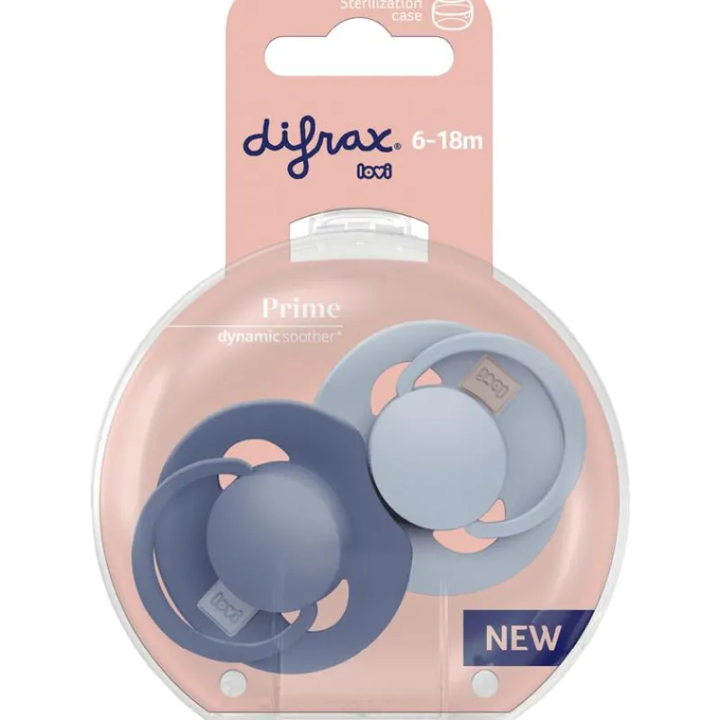 Difrax LOVI Prime fopspeen 6-18 M