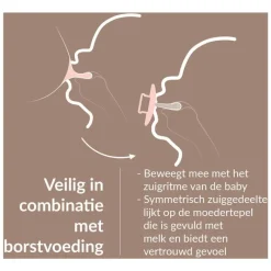 Difrax LOVI Prime Fopspeen 6-18 Maanden BPA-vrij