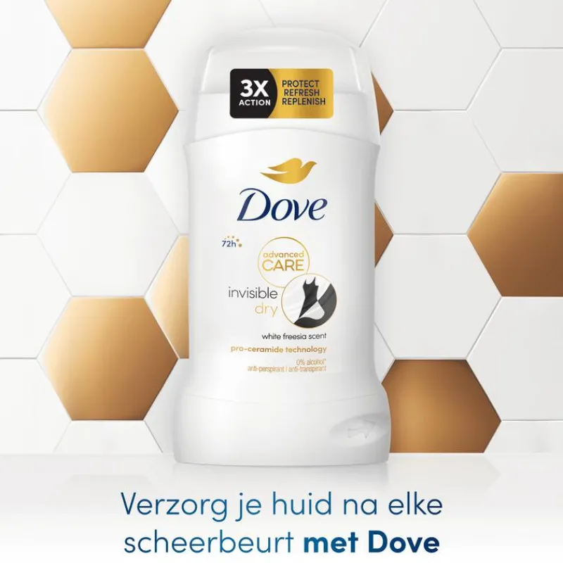 Dove Advanced Care Invisible DryAnti-Transpirant DeodorantStick 50 ML