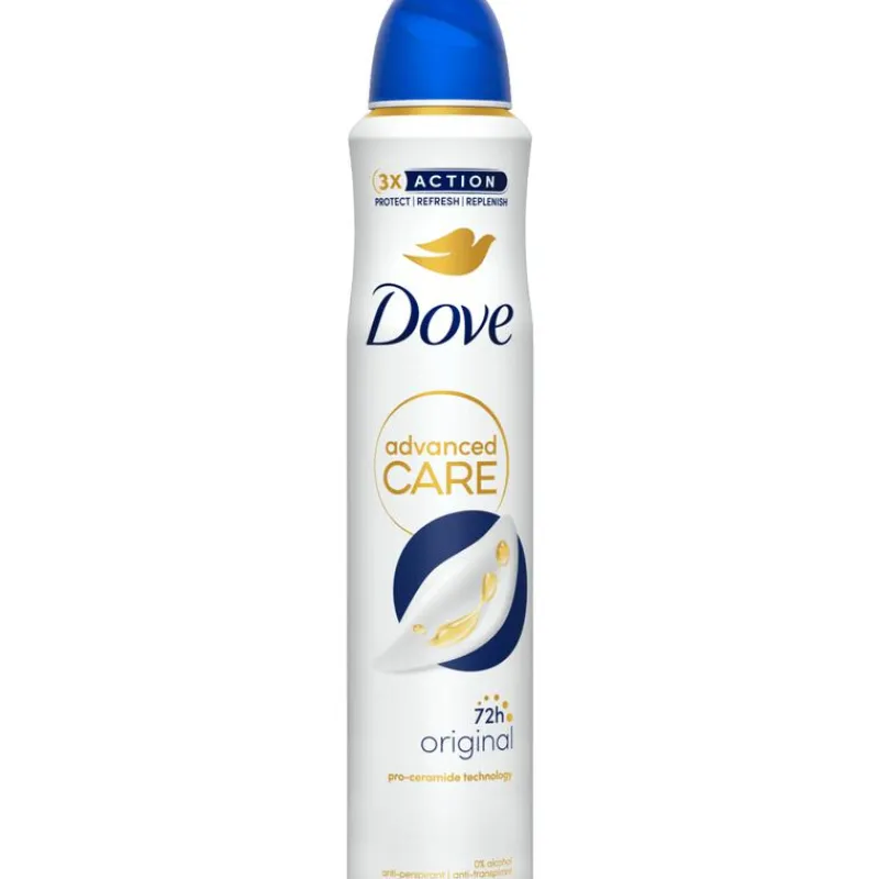 Dove Advanced Care Original Anti-Transpirant Deodorant Spray 200 ML