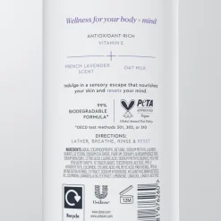 Dove Body+Mind Lavender & Oat Milk Body Wash 350 ML
