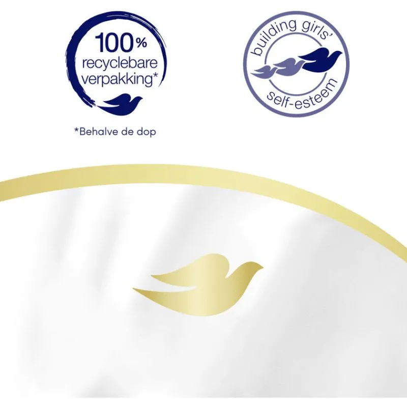 Dove Caring Bath Amandelmelk & Hibiscus Badcrème 450 ml