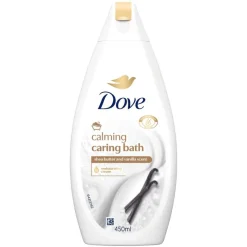 Dove Caring Bath Sheaboter & Vanille Badcrème 450 ml
