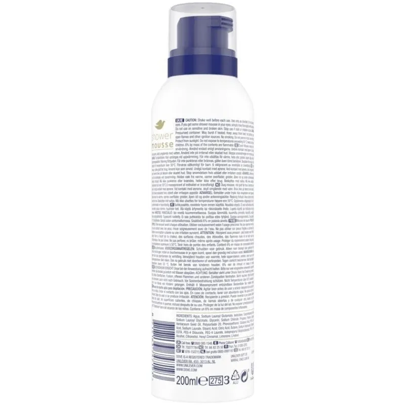 Dove Deeply Nourishing Doucheschuim 200 ML