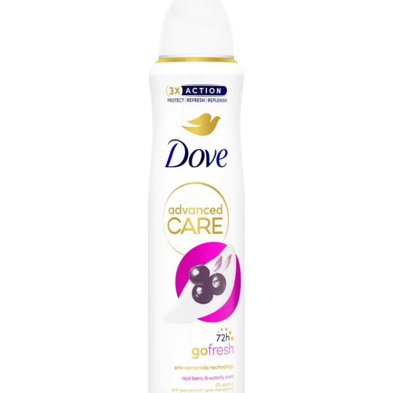 Dove Go Fresh Acai Berry & Waterlily Anti-Transpirant Deodorant Spray 150 ML