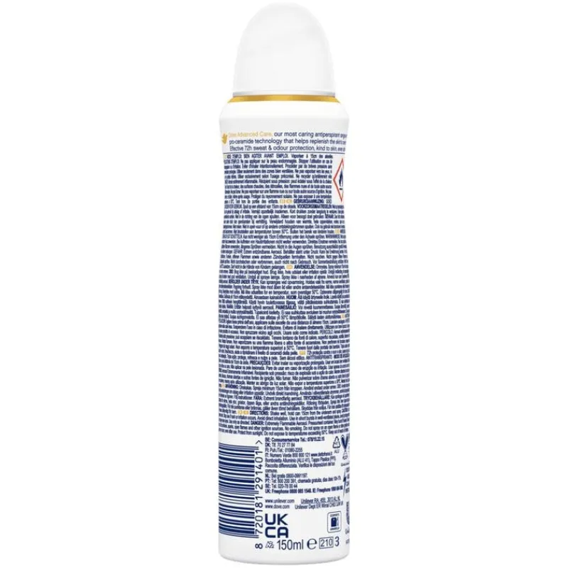Dove Go Fresh Acai Berry & Waterlily Anti-Transpirant Deodorant Spray 150 ML