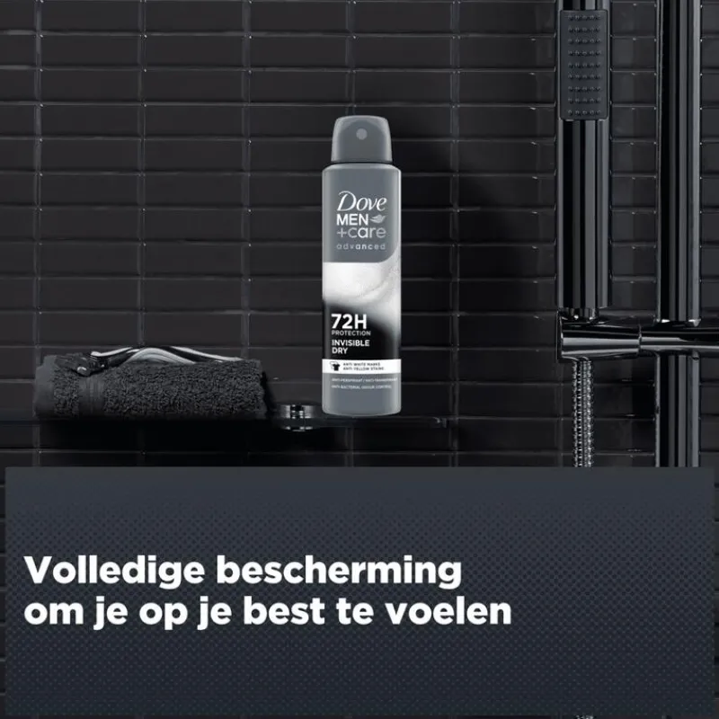 Heren Dove Men+Care Advanced Invisible Dry Anti-transpirant Deodorant Spray 150 ML
