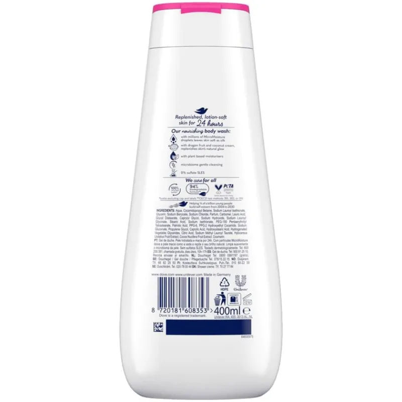 Dove Replenishing Showergel 400 ML