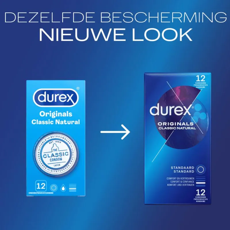 Durex Condooms Originals Classic Natural 12 stuks