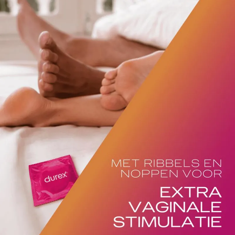 Durex Condooms Pleasure Me met Ribbels 10 stuks